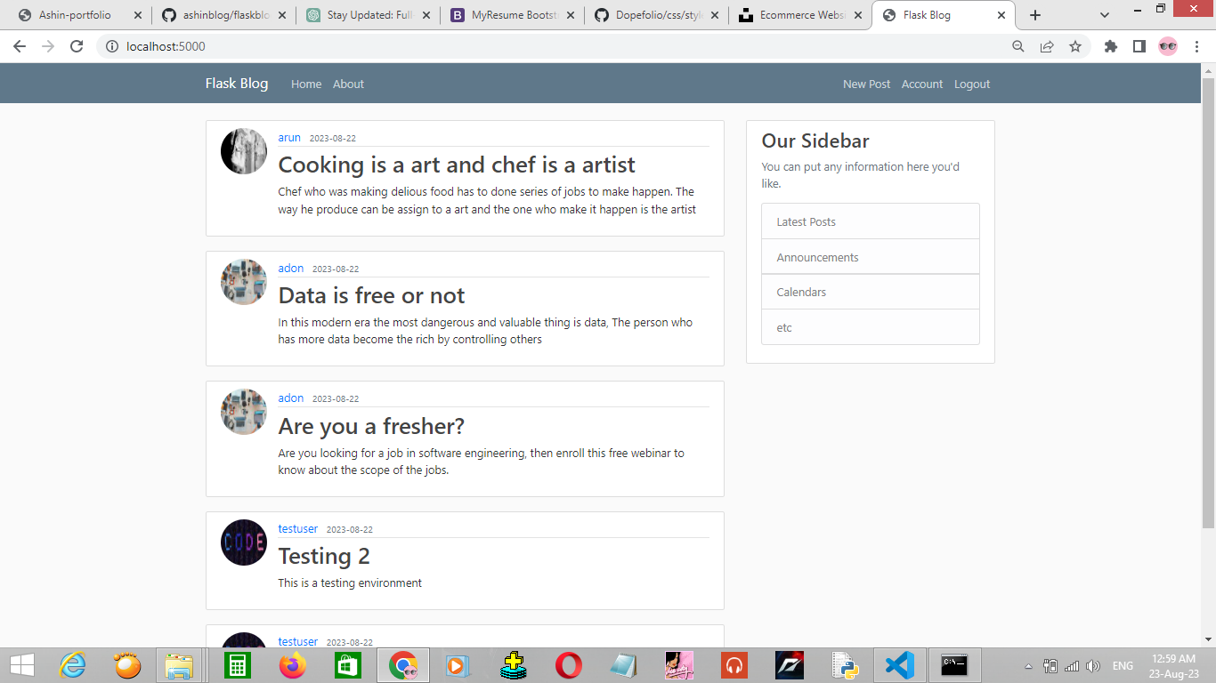 Software Screenshot